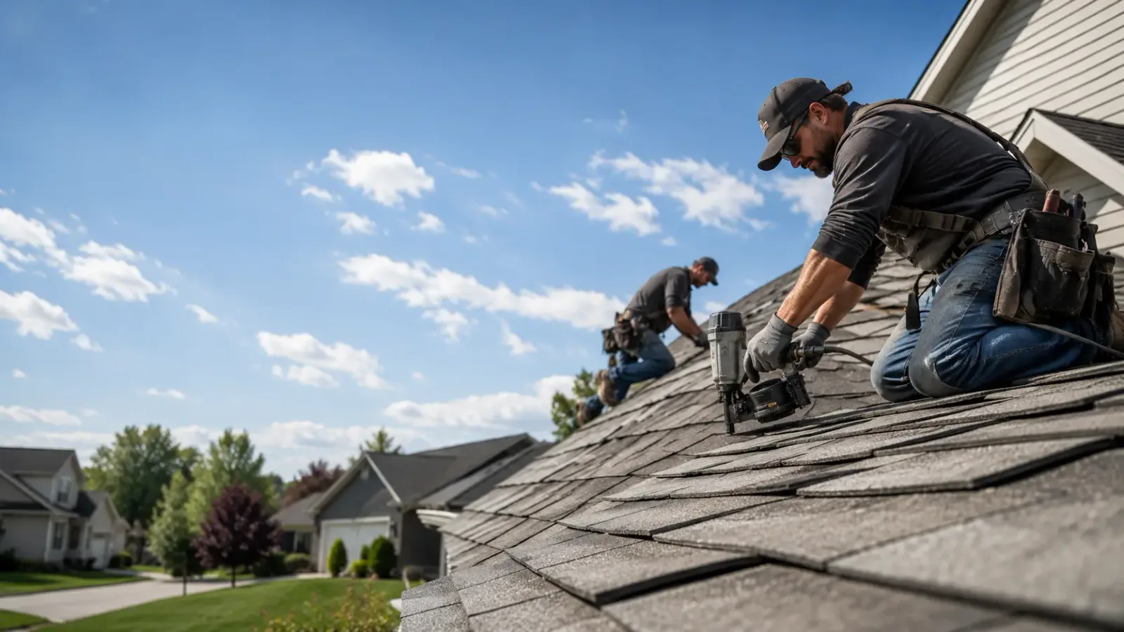Storm Damage Roof Repair in Lyndon, KS near me